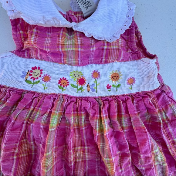 Smocked Spring Ruffle Dress 3T - Picture 3 of 6